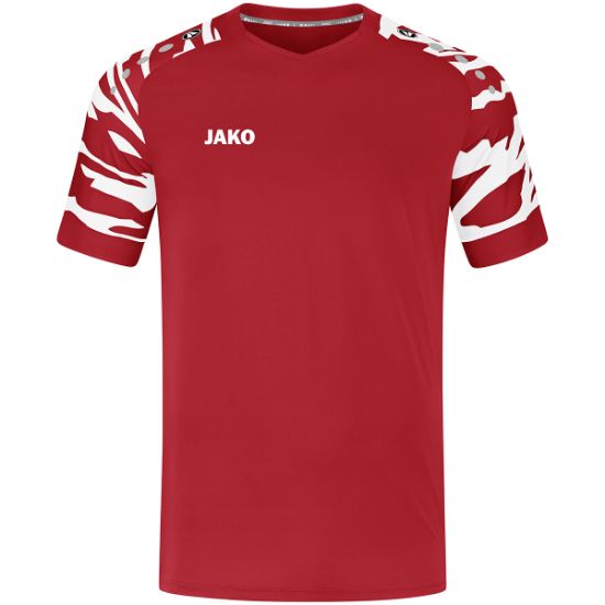 Afbeeldingen van Shirt Wild KM sportrood/wit