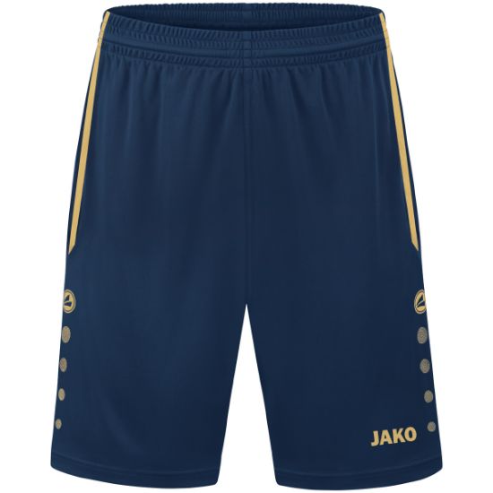 Afbeeldingen van Short Allround navy/goud