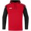 Afbeeldingen van Sweater met kap Performance rood/zwart