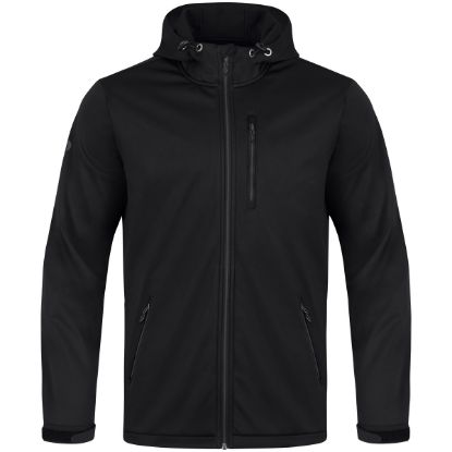 Afbeeldingen van Softshelljas Premium zwart