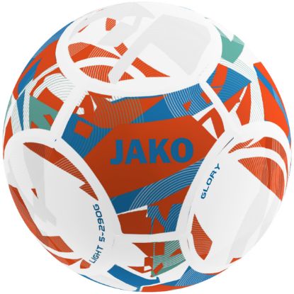 Afbeeldingen van Lightbal Glory wit/fluo oranje/JAKO-blauw, 290g